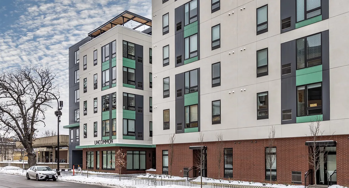 Exterior view of UNCOMMON Dinkytown from Street