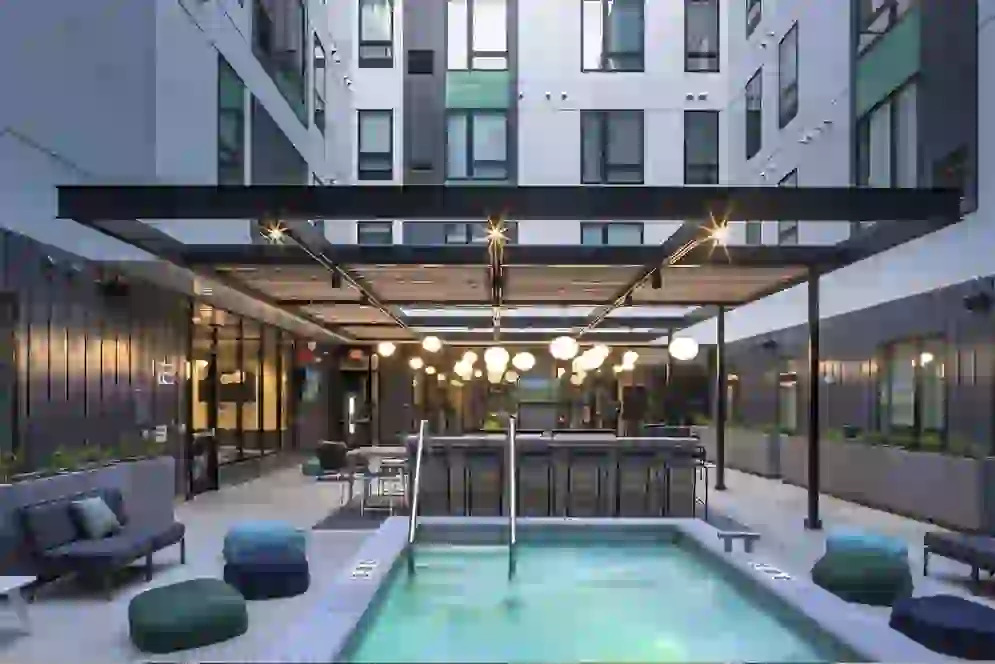 Relaxing Courtyard for University of Minnesota Students