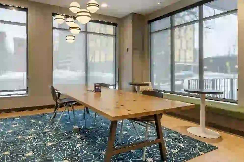 Large Conference Table in Study Lounge