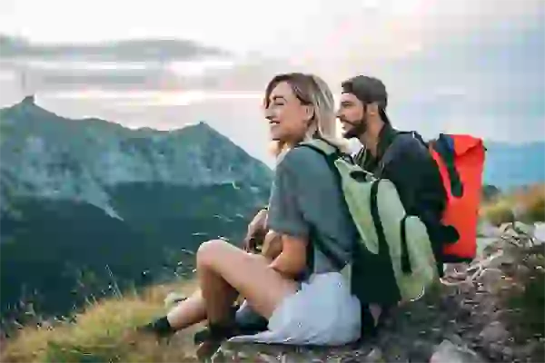 Students Hiking in Minnesota